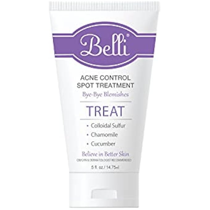 Belli SKIN CARE ACNE CONTROL SPOT TREATMENT CLEARS BLEMISHES AND HELPS PREVENT NEW BREAKOUTS OB/GYN AND DERMATOLOGIST RECOMMENDED 0.5 OZ 0.5 OUNCE - Image 1